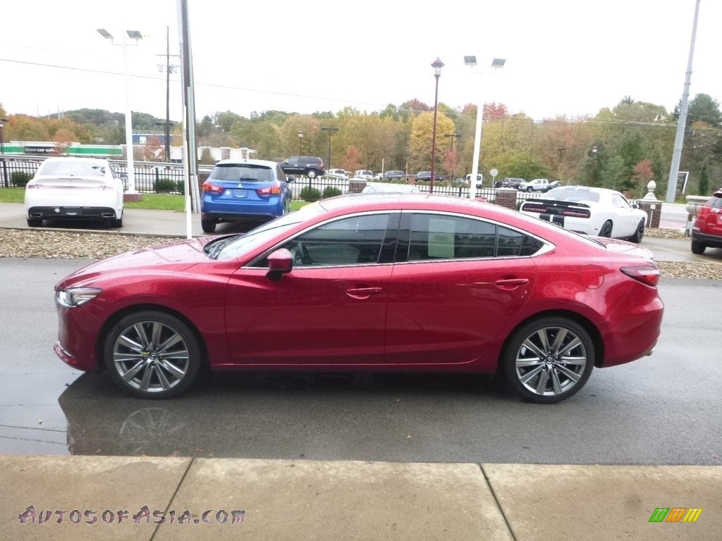 2018 Mazda6 Signature - Soul Red Crystal Metallic / Parchment photo #6