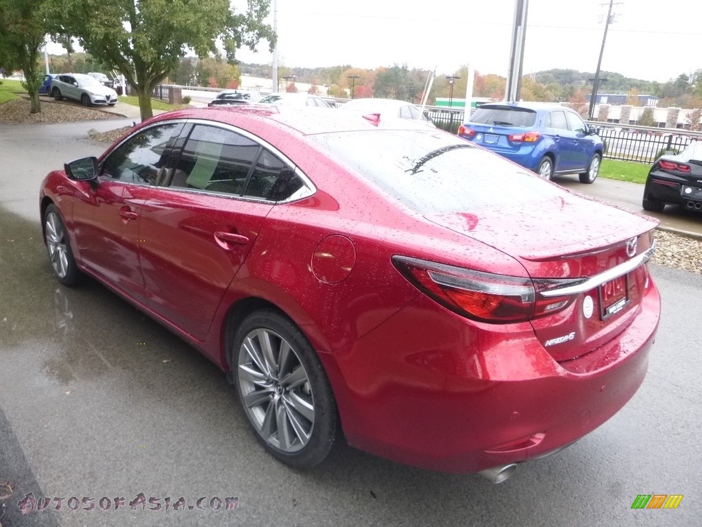 2018 Mazda6 Signature - Soul Red Crystal Metallic / Parchment photo #7