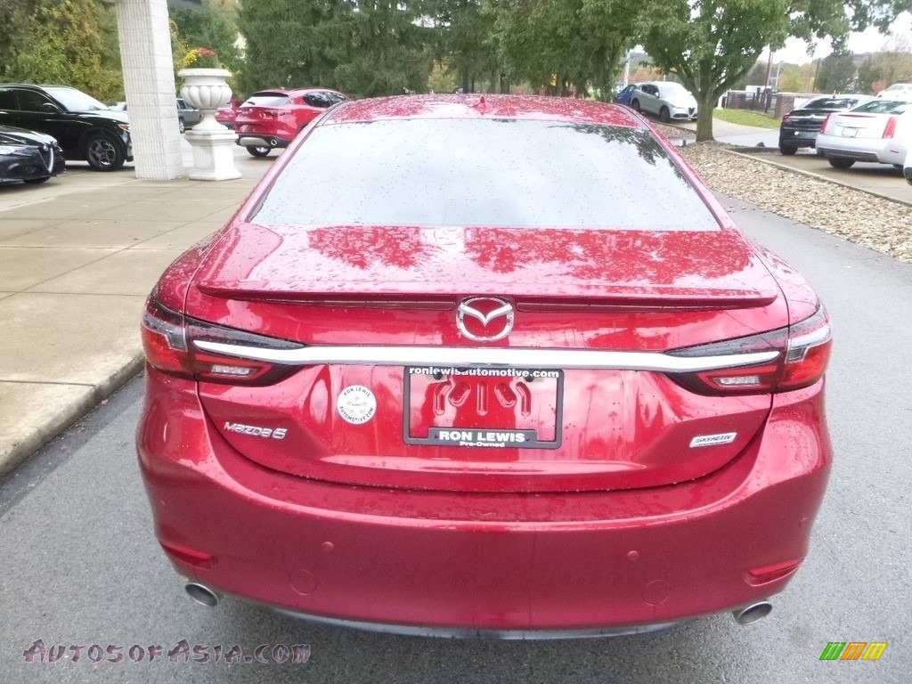 2018 Mazda6 Signature - Soul Red Crystal Metallic / Parchment photo #8
