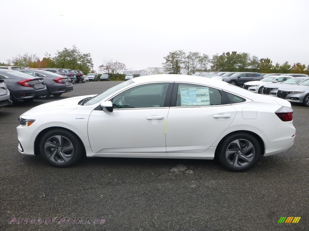 2019 Insight LX - White Orchid Pearl / Black photo #2