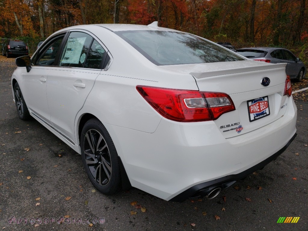 2019 Legacy 2.5i Sport - Crystal White Pearl / Two-Tone Gray photo #4