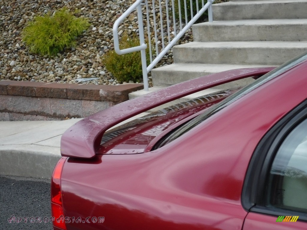 2005 Civic EX Sedan - Tango Red Pearl / Ivory photo #4