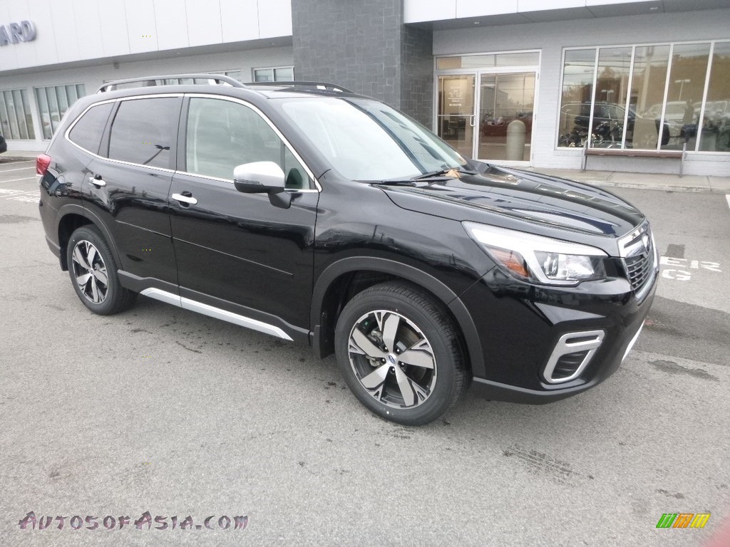 2019 Forester 2.5i Touring - Crystal Black Silica / Black photo #1