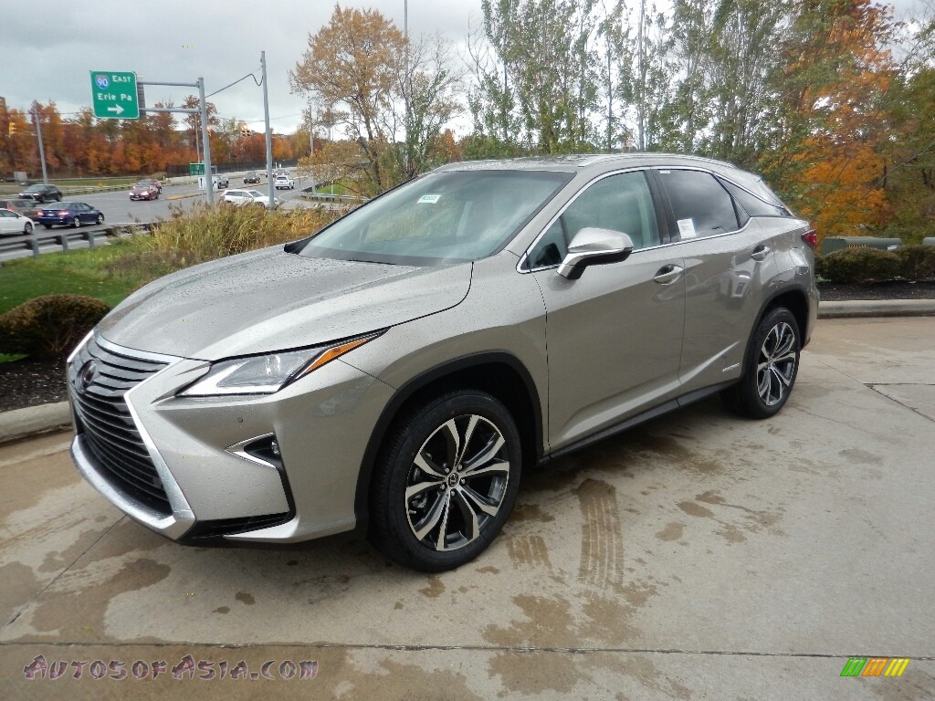 Atomic Silver / Stratus Gray Lexus RX 450h AWD