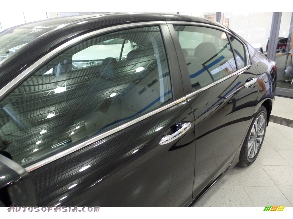 2015 Accord LX Sedan - Crystal Black Pearl / Black photo #8