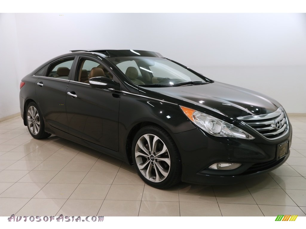 Phantom Black Metallic / Camel Hyundai Sonata Limited 2.0T