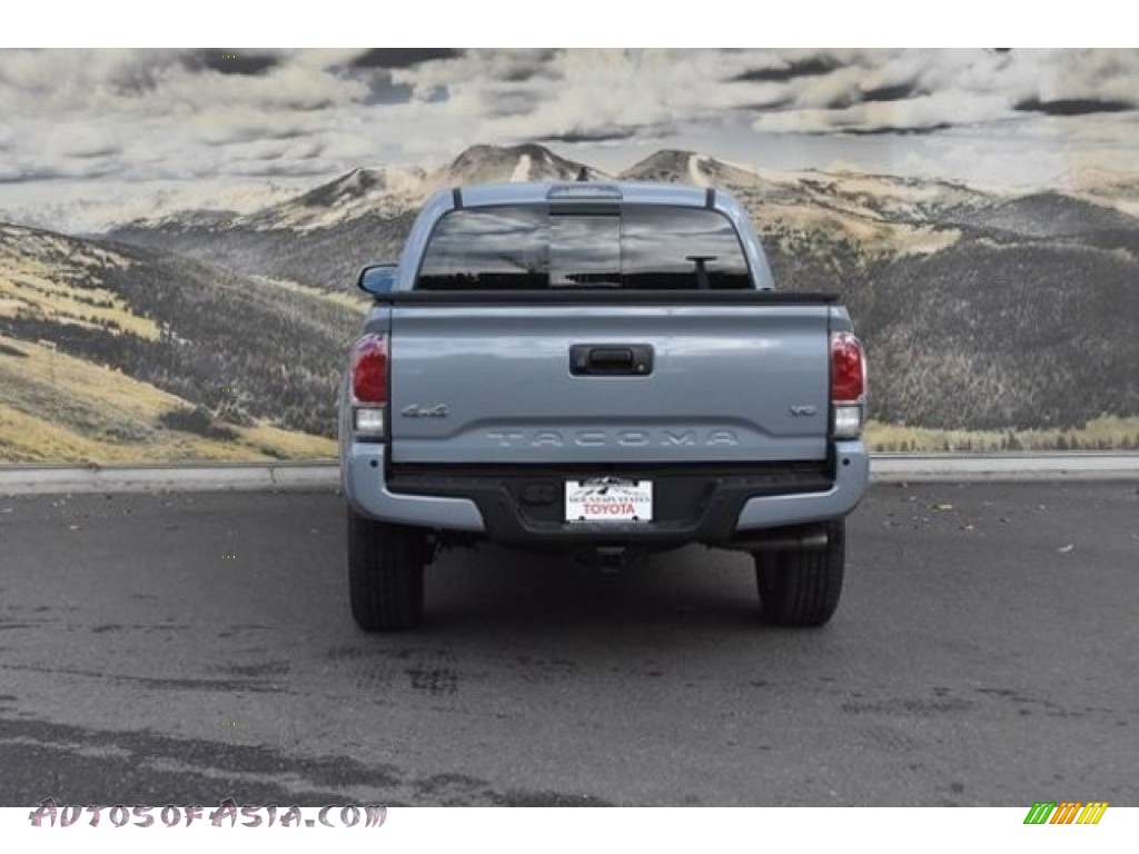 2019 Tacoma Limited Double Cab 4x4 - Cement Gray / Black photo #4
