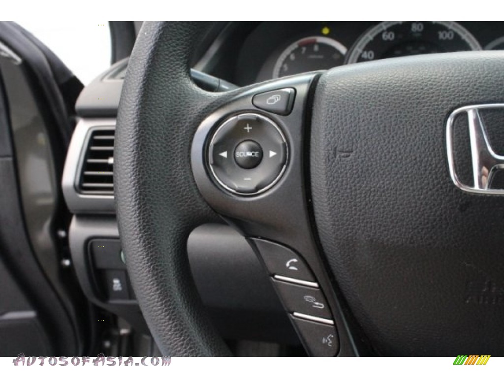2014 Accord LX Sedan - Crystal Black Pearl / Black photo #21