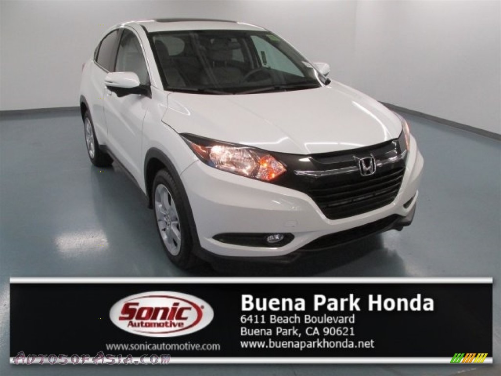 2016 HR-V EX AWD - White Orchid Pearl / Gray photo #1