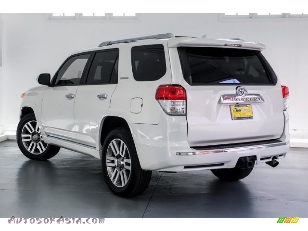 2011 4Runner Limited - Blizzard White Pearl / Black Leather photo #10