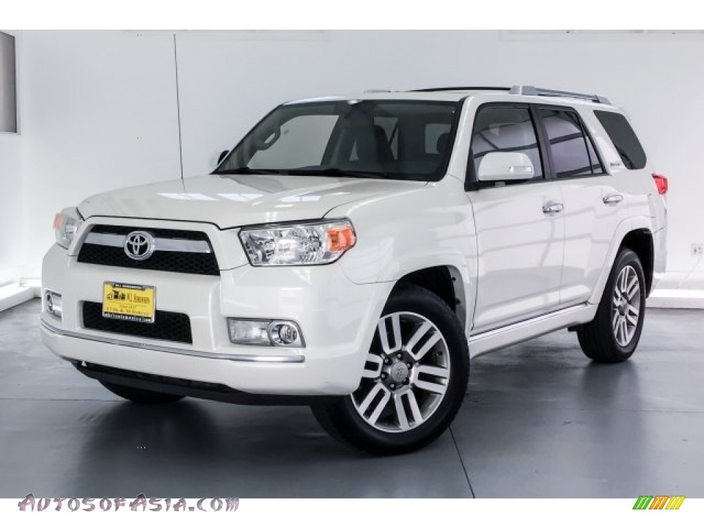 2011 4Runner Limited - Blizzard White Pearl / Black Leather photo #12
