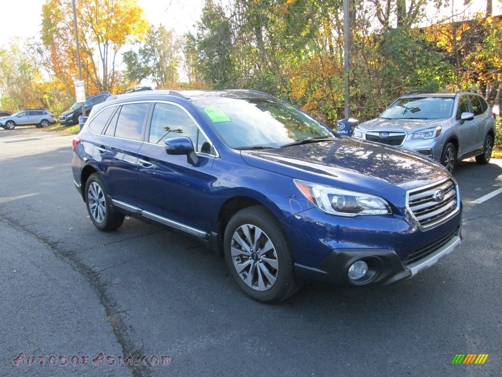 2017 Outback 2.5i Touring - Lapis Blue Pearl / Java Brown photo #4