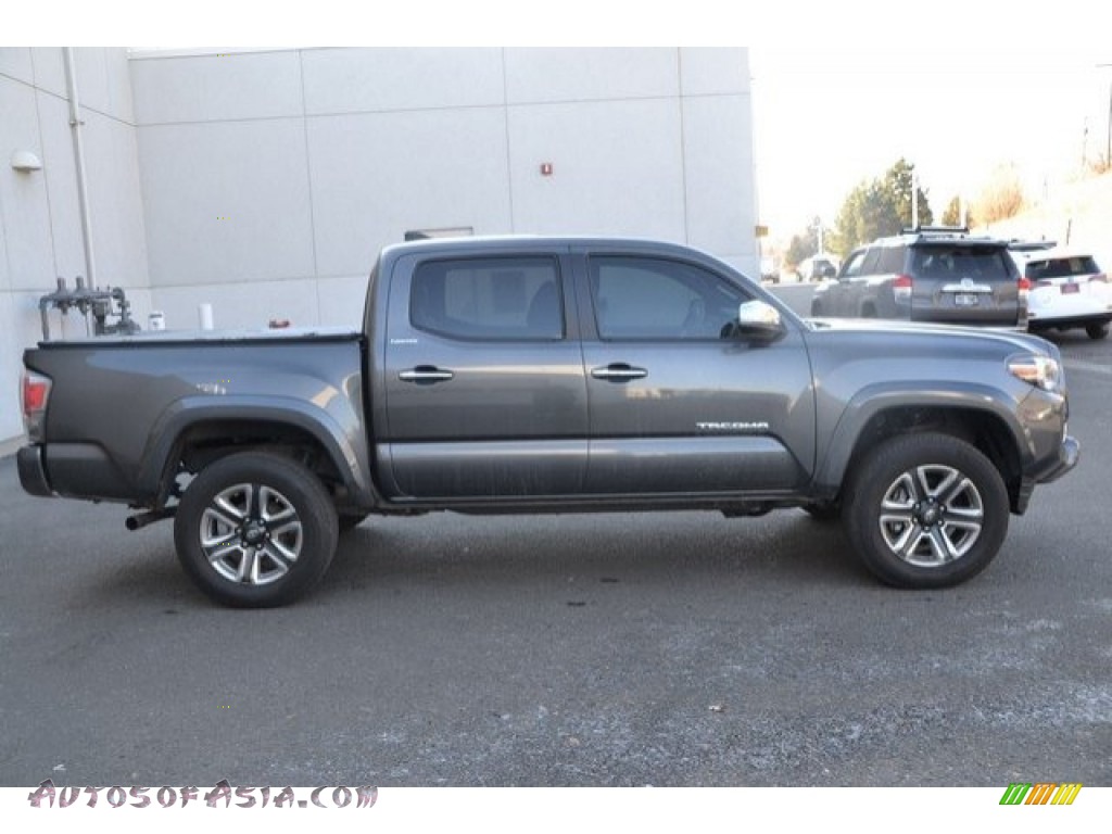 2017 Tacoma Limited Double Cab 4x4 - Magnetic Gray Metallic / Limited Hickory photo #7