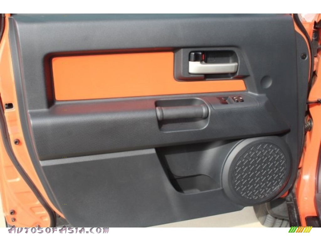 2014 FJ Cruiser 4WD - Magma Orange / Dark Charcoal photo #13