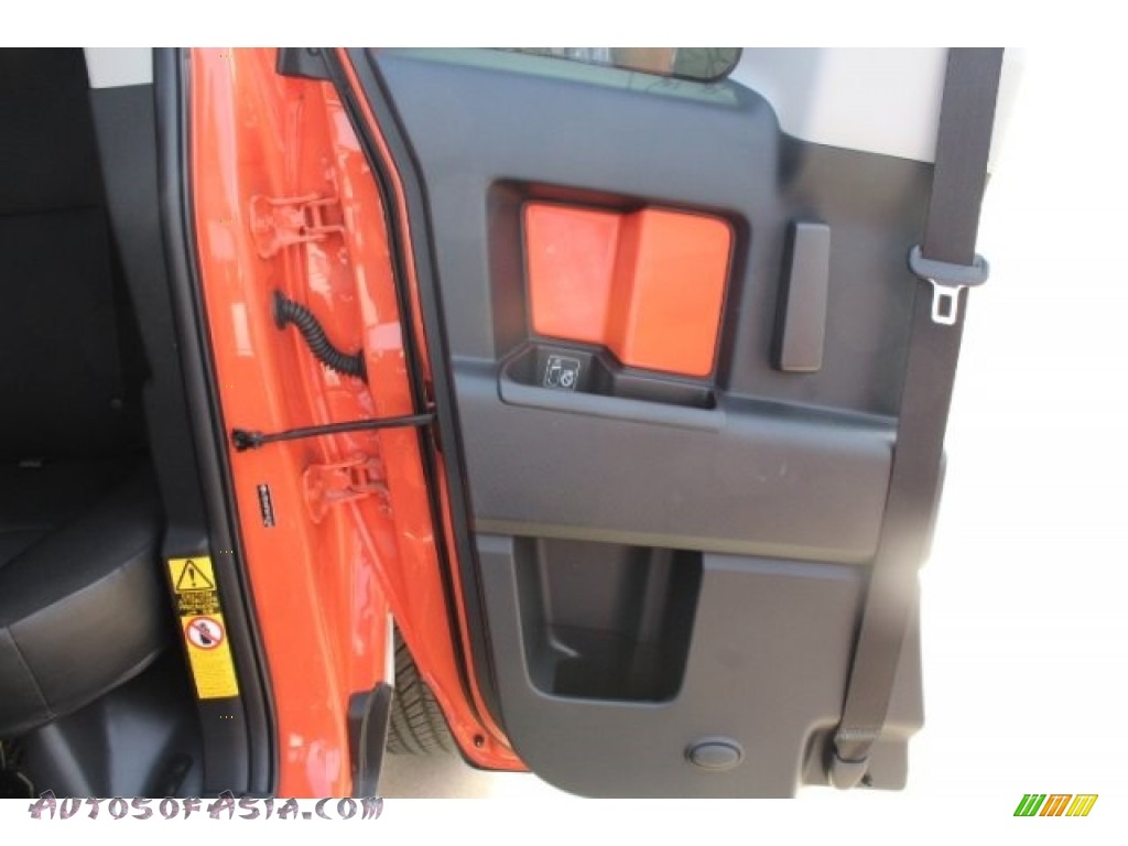 2014 FJ Cruiser 4WD - Magma Orange / Dark Charcoal photo #24