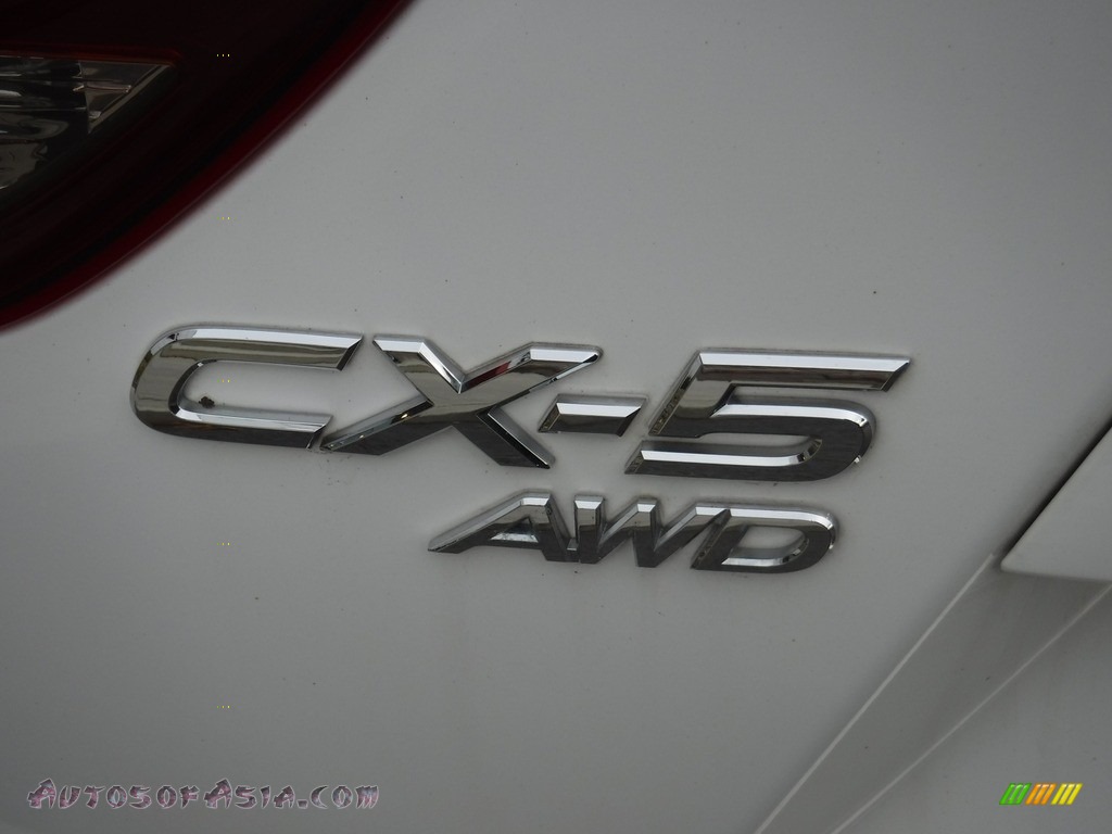 2016 CX-5 Grand Touring AWD - Crystal White Pearl Mica / Black photo #11
