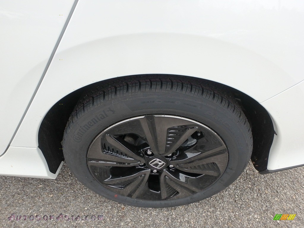 2019 Civic EX Hatchback - Taffeta White / Black photo #7