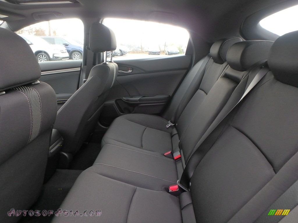 2019 Civic EX Hatchback - Taffeta White / Black photo #9