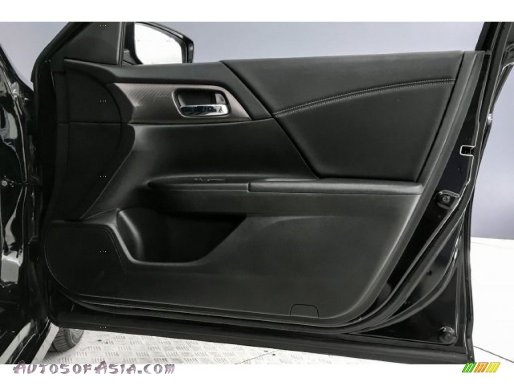 2016 Accord Sport Sedan - Crystal Black Pearl / Black photo #30