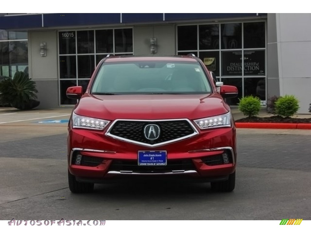 2019 MDX Advance - Performance Red Pearl / Parchment photo #2