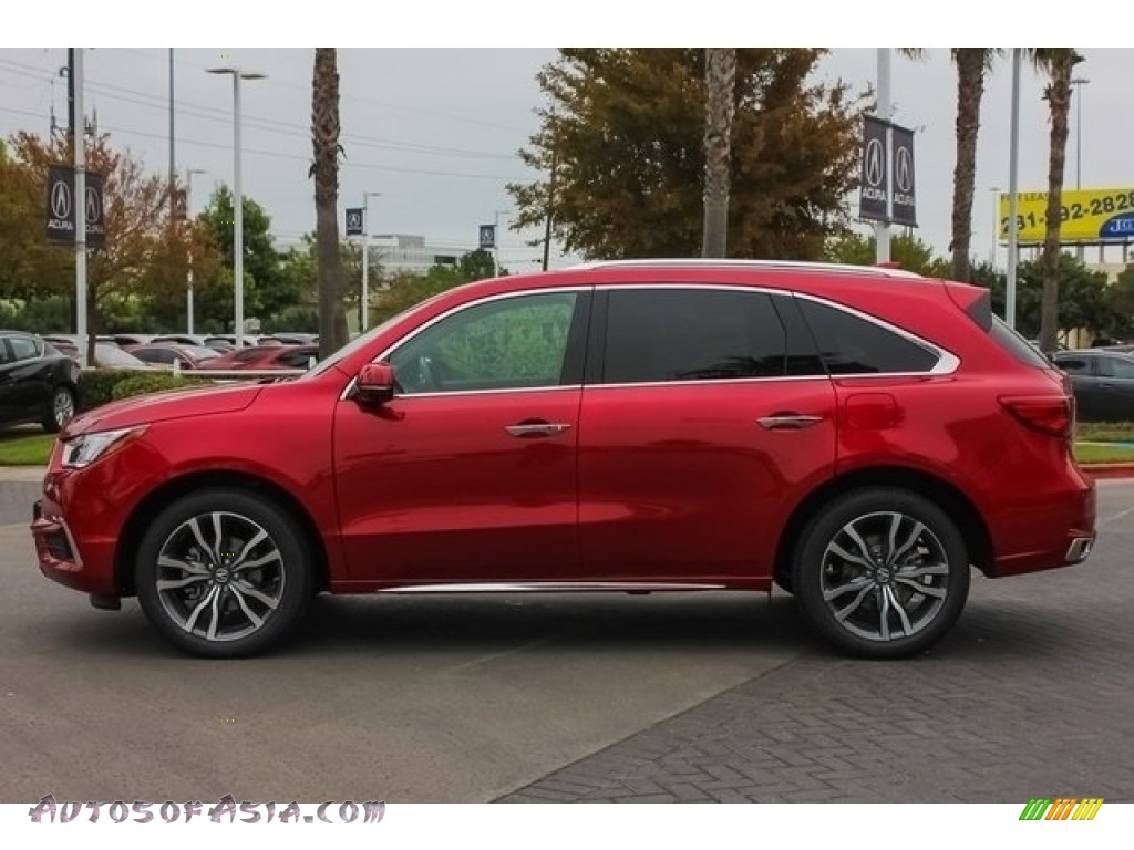 2019 MDX Advance - Performance Red Pearl / Parchment photo #4