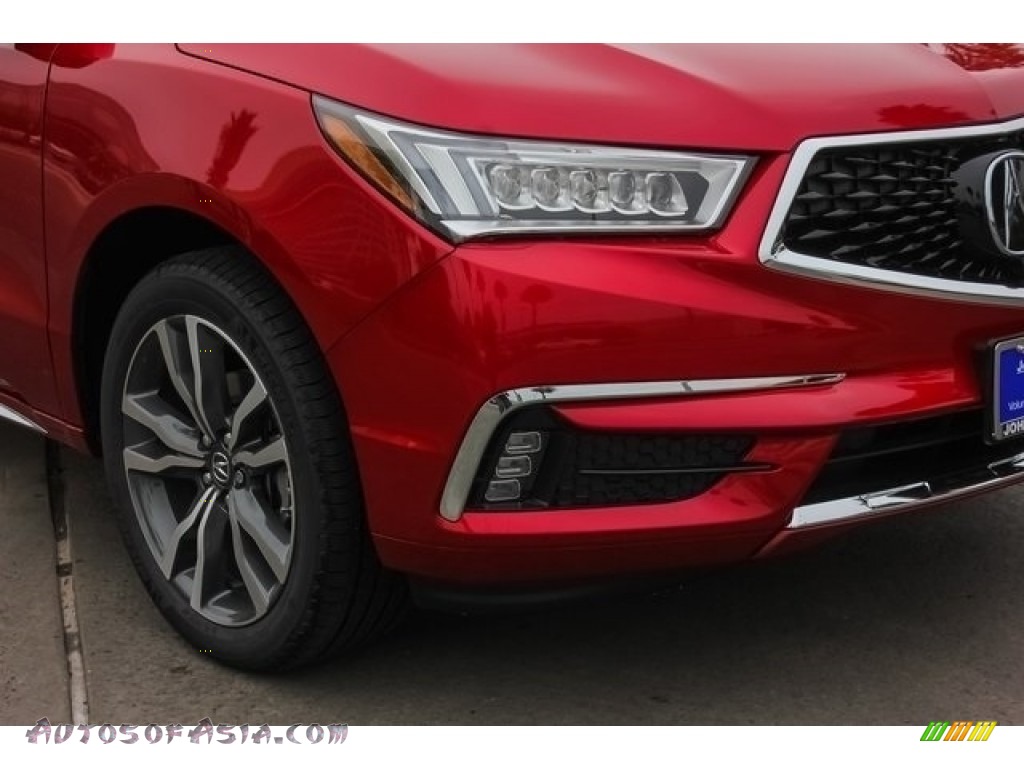 2019 MDX Advance - Performance Red Pearl / Parchment photo #11