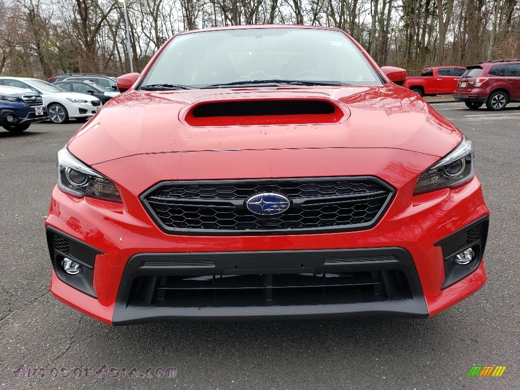 2019 WRX Limited - Pure Red / Carbon Black photo #2