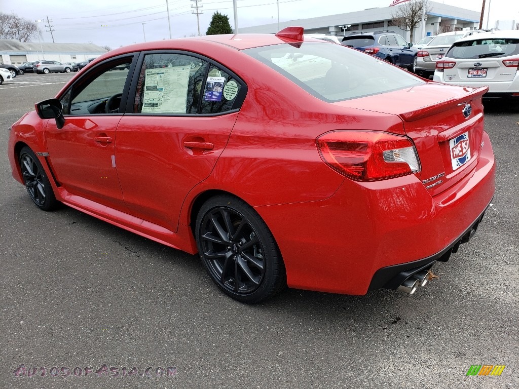 2019 WRX Limited - Pure Red / Carbon Black photo #4