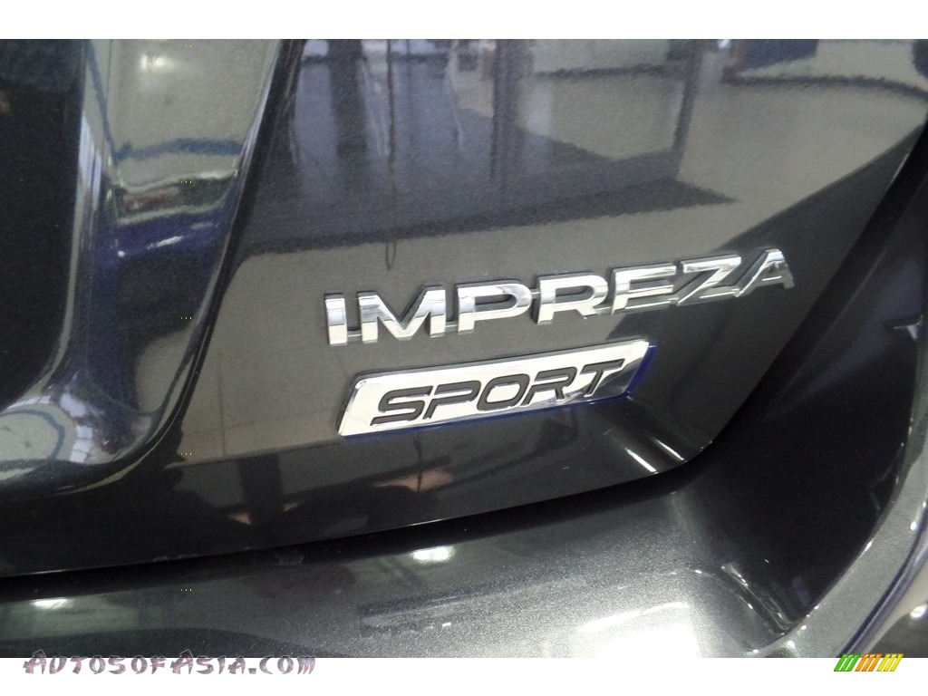 2016 Impreza 2.0i Sport Limited - Dark Gray Metallic / Black photo #9