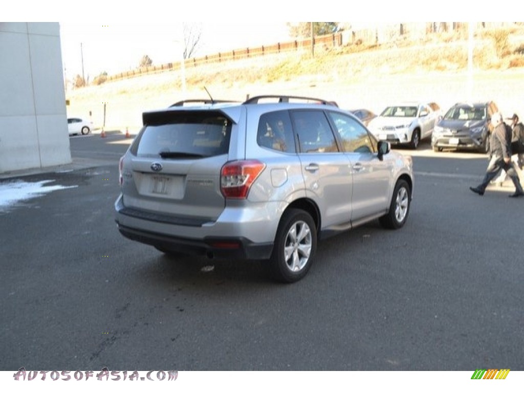 2015 Forester 2.5i Limited - Ice Silver Metallic / Black photo #6