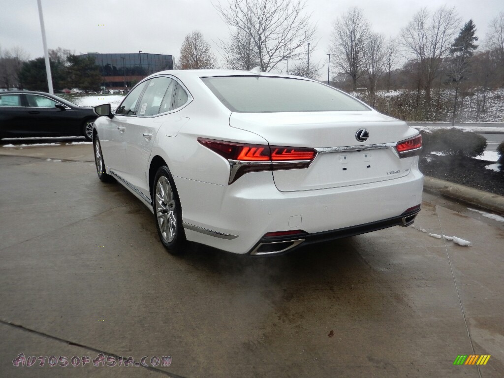 2019 LS 500 AWD - Eminent White Pearl / Parchment photo #5