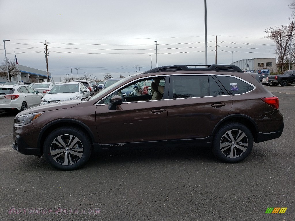 2019 Outback 2.5i Limited - Cinnamon Brown Pearl / Warm Ivory photo #3