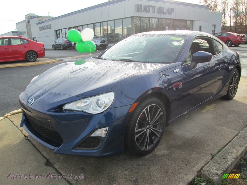 2013 FR-S Sport Coupe - Ultramarine Blue / Black/Red Accents photo #2