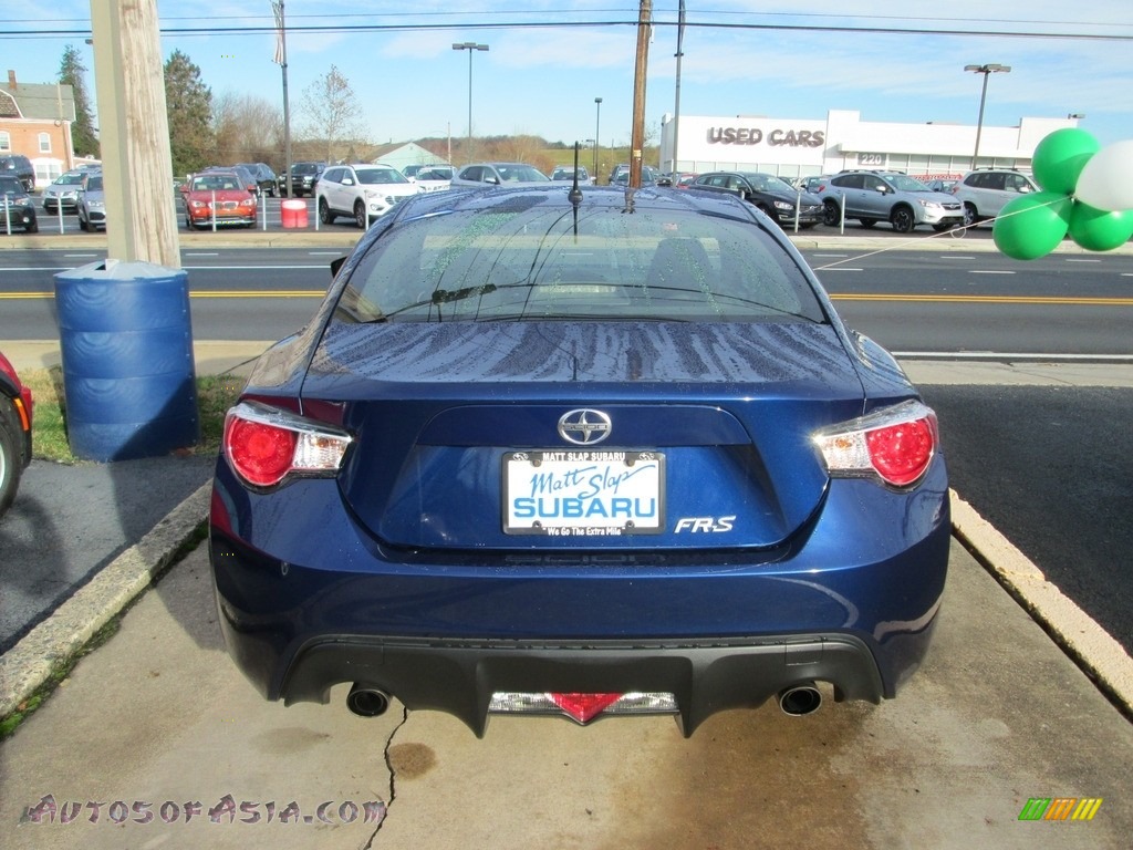 2013 FR-S Sport Coupe - Ultramarine Blue / Black/Red Accents photo #6