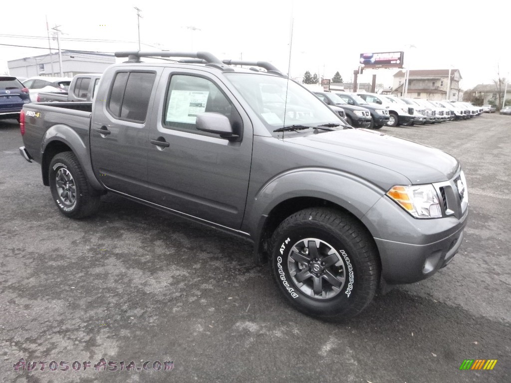 2019 Frontier Pro-4X Crew Cab 4x4 - Gun Metallic / Graphite/Steel photo #1