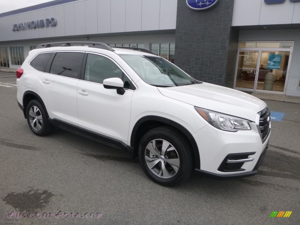 2019 Ascent Premium - Crystal White Pearl / Warm Ivory photo #1