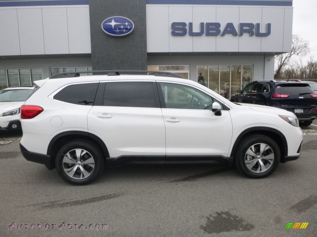 2019 Ascent Premium - Crystal White Pearl / Warm Ivory photo #3