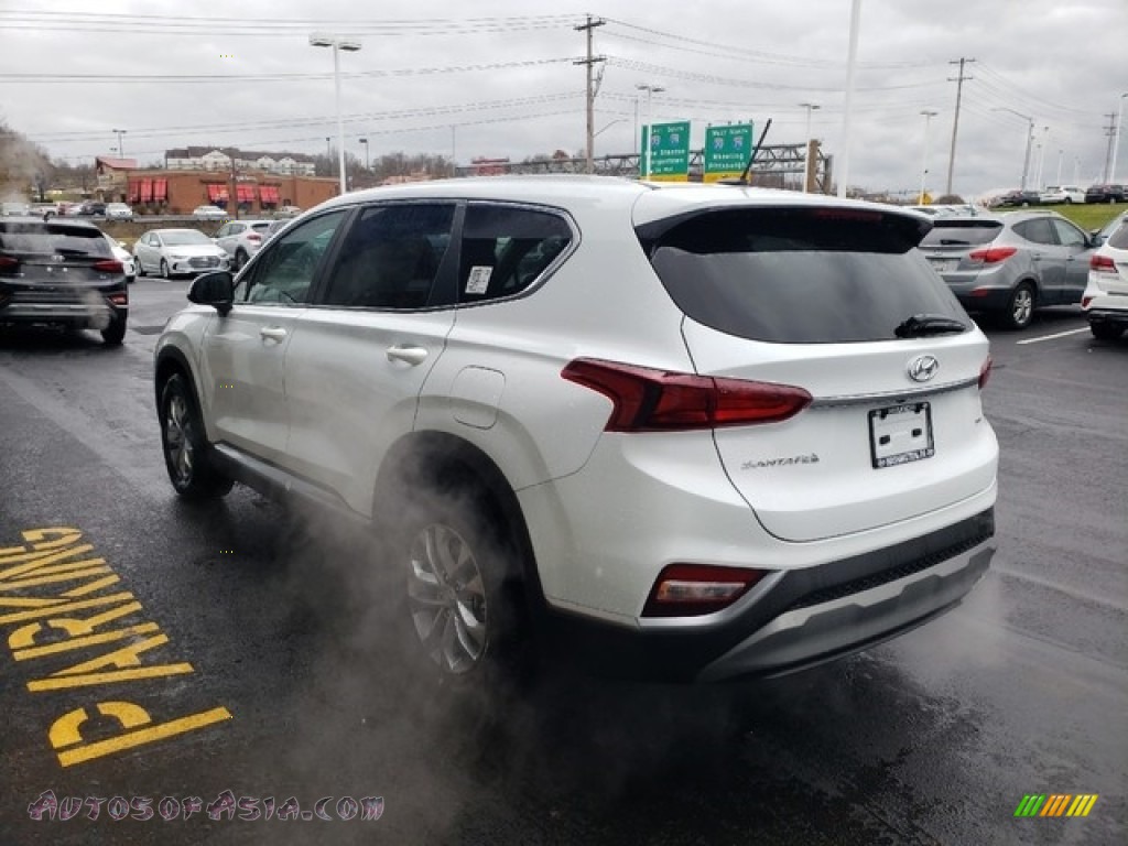 2019 Santa Fe SE AWD - Quartz White / Black photo #5