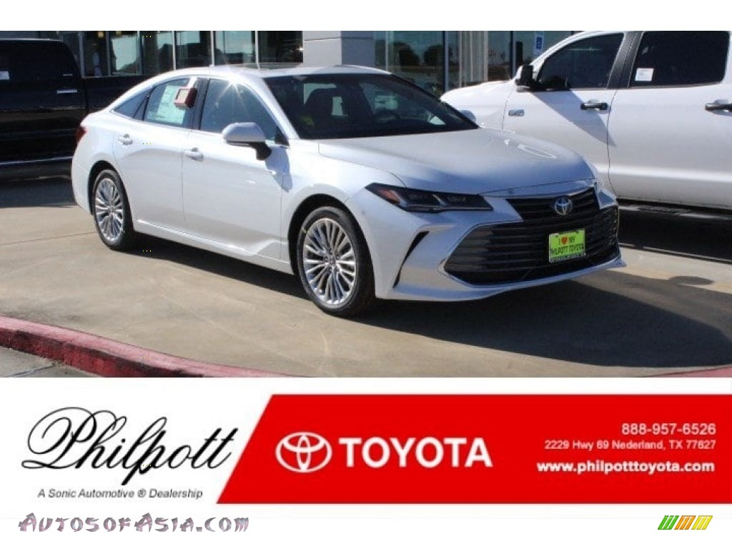 Wind Chill Pearl / Cognac Toyota Avalon Limited