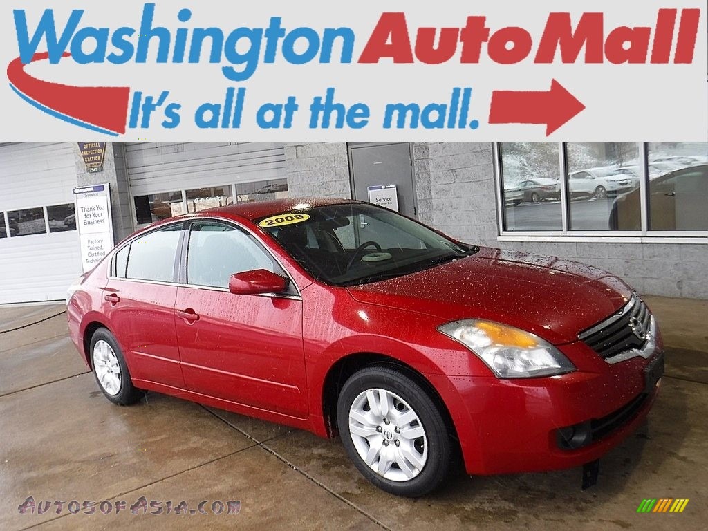 Red Brick Metallic / Charcoal Nissan Altima 2.5 SL