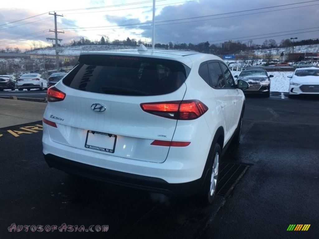 2019 Tucson SE AWD - Winter White / Gray photo #7