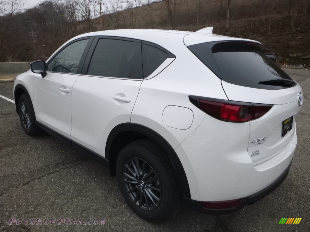 2019 CX-5 Touring AWD - Snowflake White Pearl Mica / Black photo #6