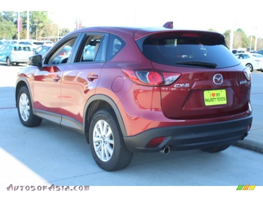 2013 CX-5 Touring - Zeal Red Mica / Sand photo #6