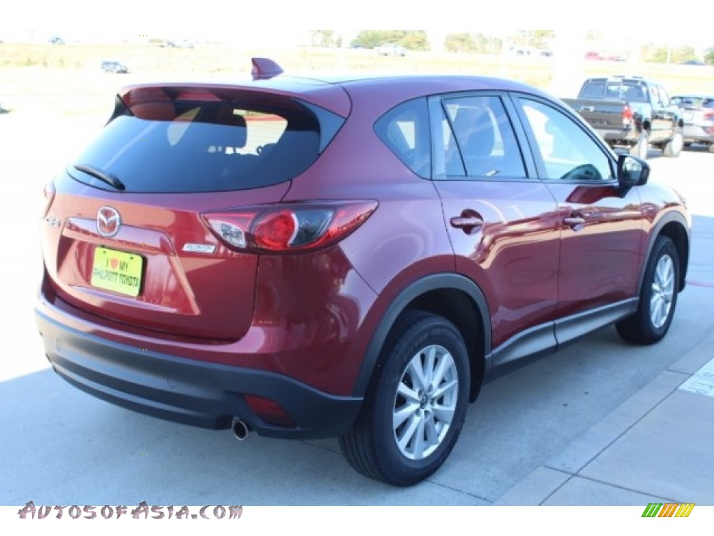 2013 CX-5 Touring - Zeal Red Mica / Sand photo #8