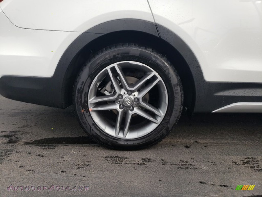 2019 Santa Fe XL Limited Ultimate AWD - Monaco White / Gray photo #10