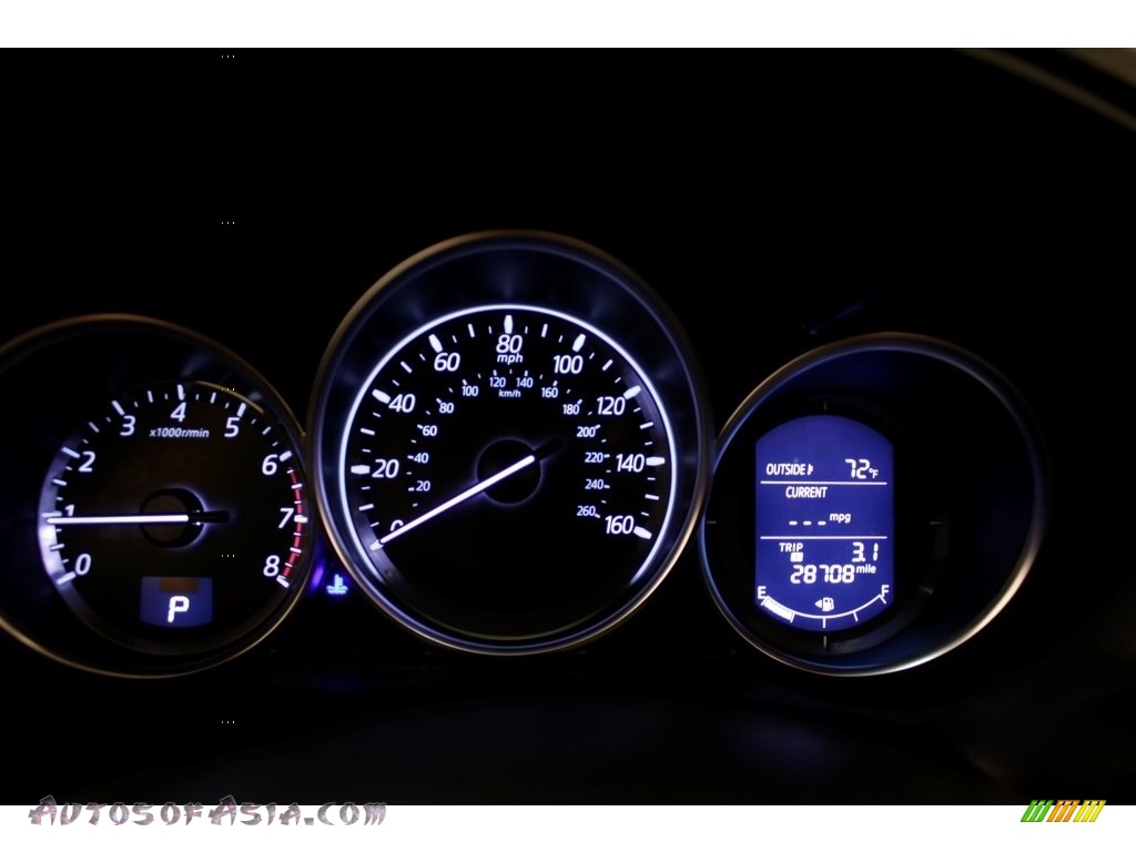 2016 CX-5 Touring AWD - Blue Reflex Mica / Black photo #7