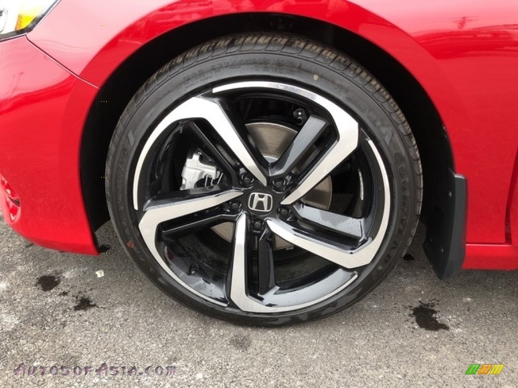 2018 Accord Sport Sedan - San Marino Red / Black photo #25