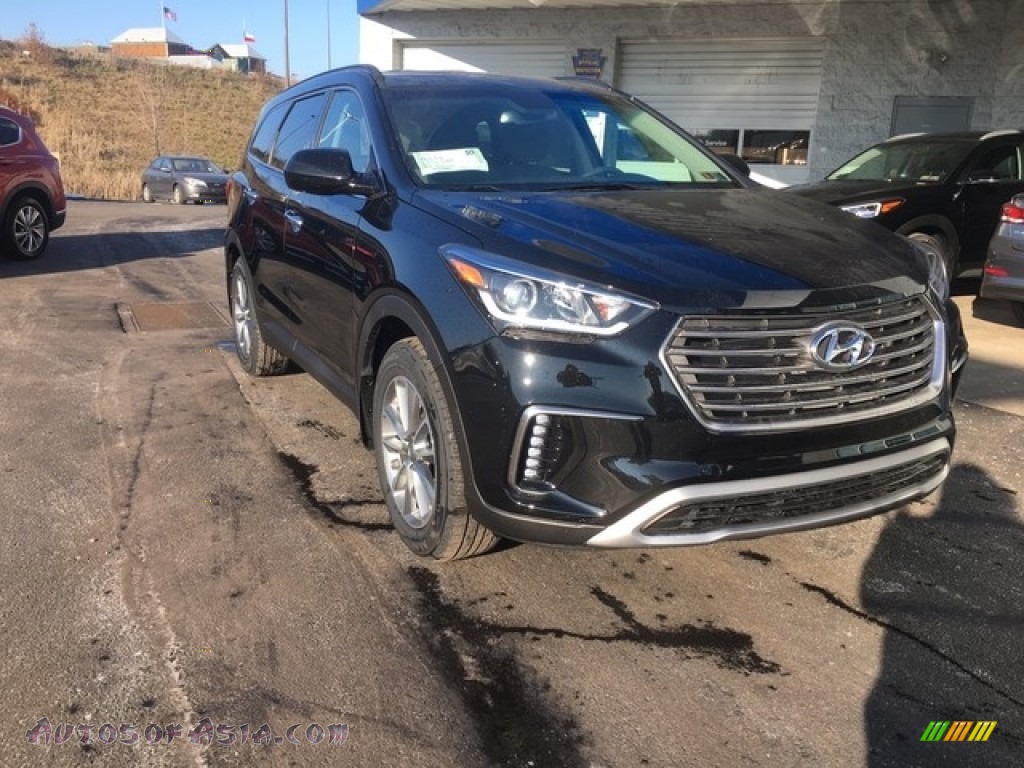 2019 Santa Fe XL SE AWD - Becketts Black / Gray photo #1