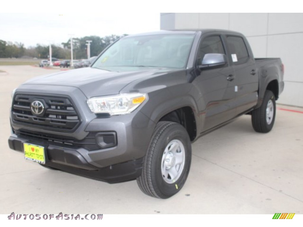 2019 Tacoma SR Double Cab - Magnetic Gray Metallic / Cement Gray photo #4