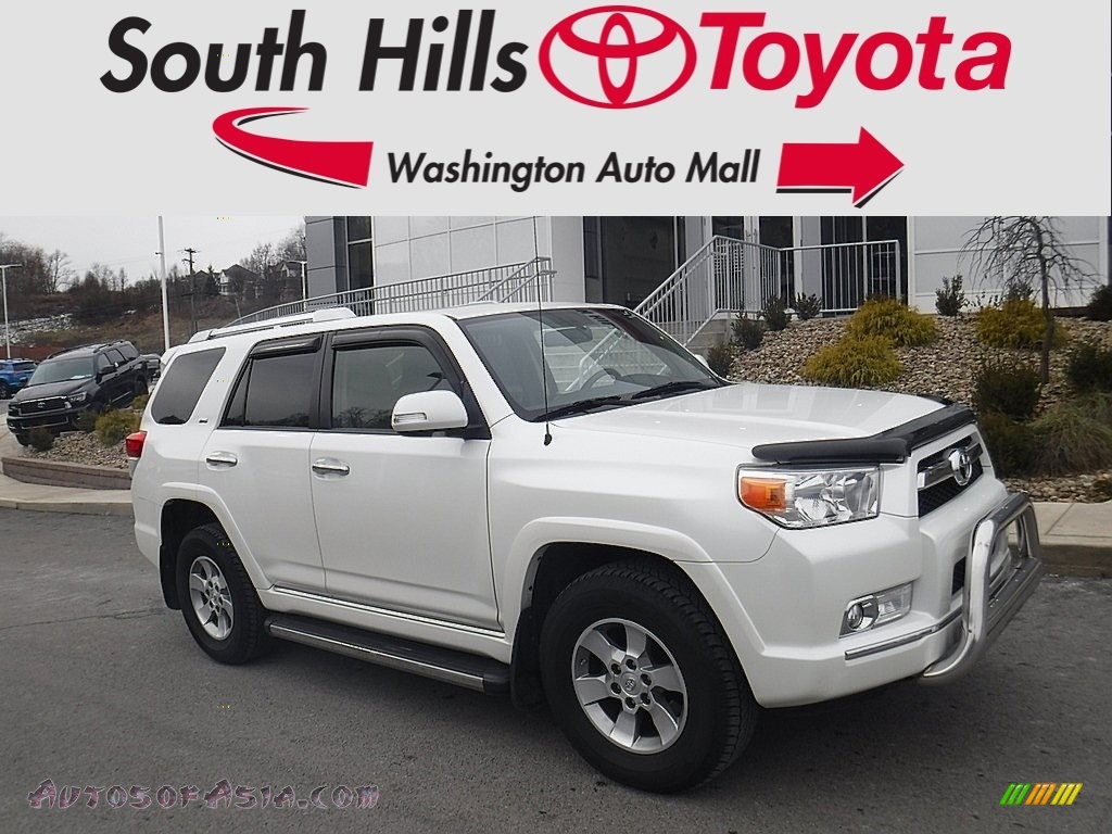 2012 4Runner Limited 4x4 - Blizzard White Pearl / Sand Beige Leather photo #1